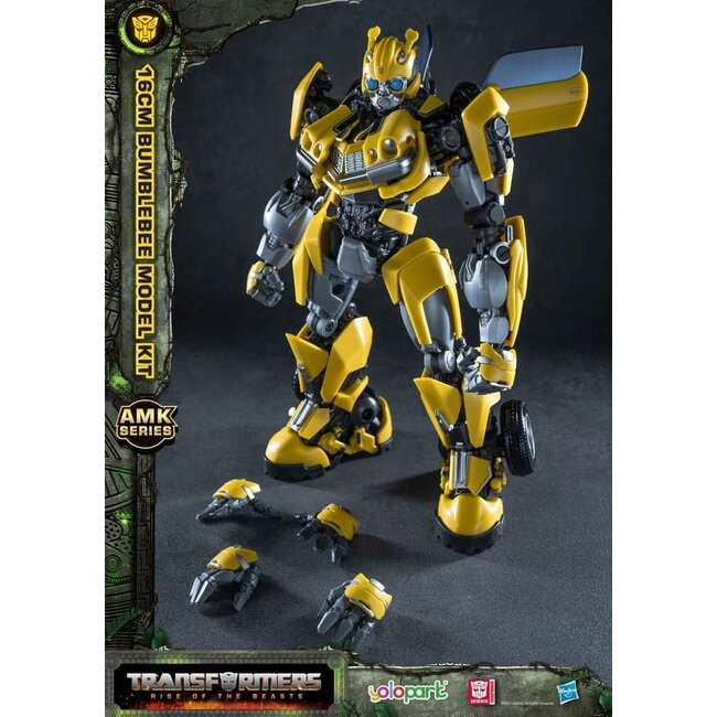 Transformers: Aufstieg der Bestien AMK Serie Plastikmodellbausatz Bumblebee 16 cm