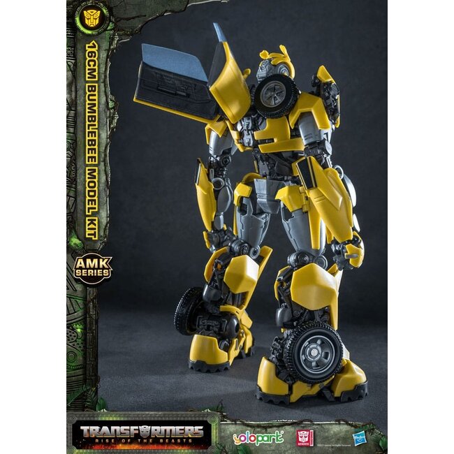 Transformers: Aufstieg der Bestien AMK Serie Plastikmodellbausatz Bumblebee 16 cm