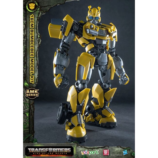 Transformers: Aufstieg der Bestien AMK Serie Plastikmodellbausatz Bumblebee 16 cm