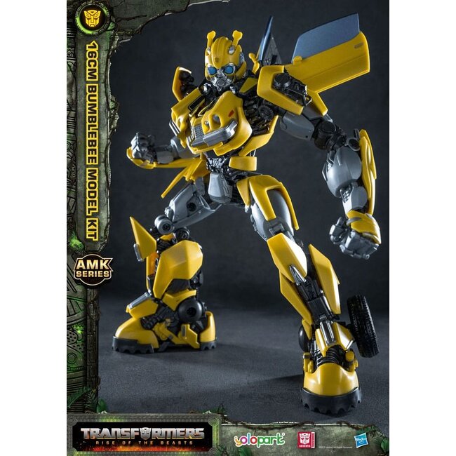 Transformers: Aufstieg der Bestien AMK Serie Plastikmodellbausatz Bumblebee 16 cm