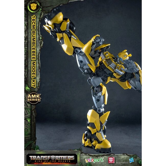 Transformers: Aufstieg der Bestien AMK Serie Plastikmodellbausatz Bumblebee 16 cm