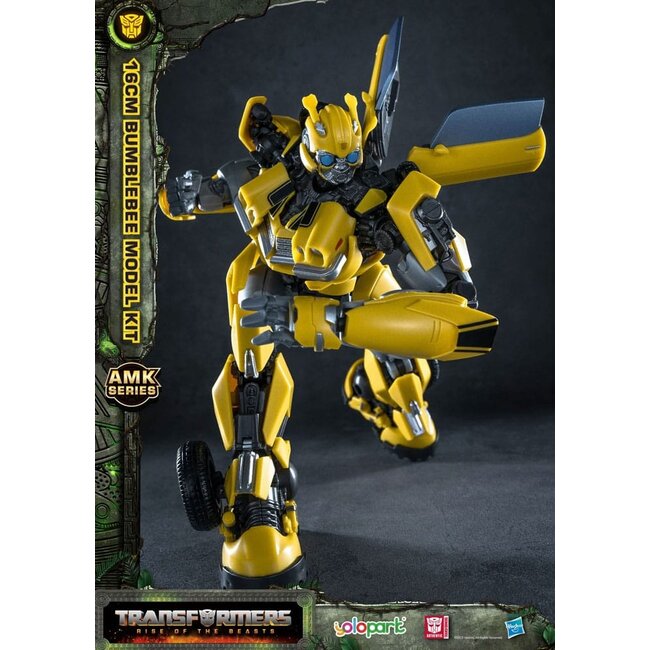 Transformers: Aufstieg der Bestien AMK Serie Plastikmodellbausatz Bumblebee 16 cm