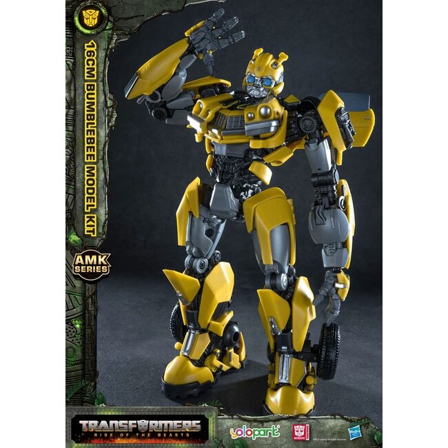 Transformers: Aufstieg der Bestien AMK Serie Plastikmodellbausatz Bumblebee 16 cm