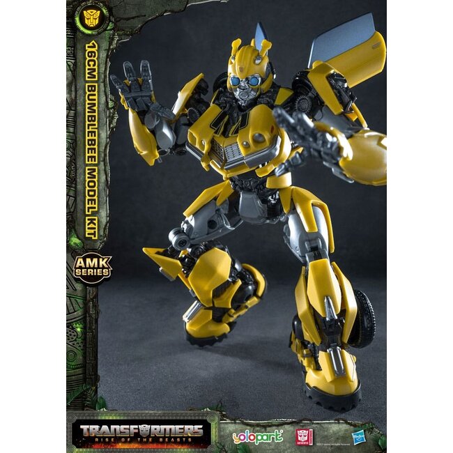 Transformers: Aufstieg der Bestien AMK Serie Plastikmodellbausatz Bumblebee 16 cm