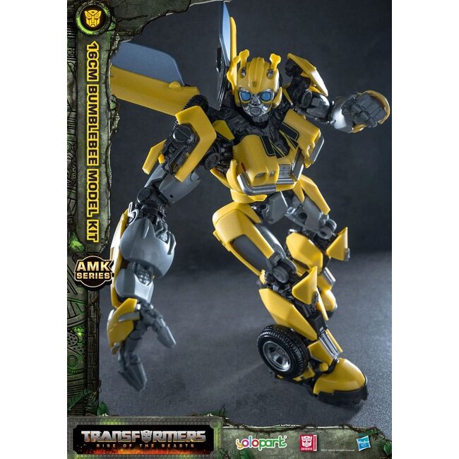 Transformers: Aufstieg der Bestien AMK Serie Plastikmodellbausatz Bumblebee 16 cm