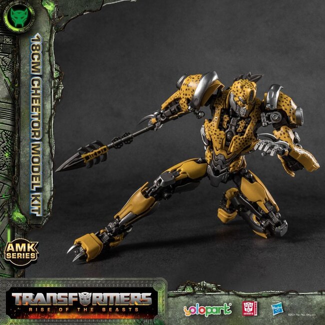 Transformers: Aufstieg der Bestien AMK-Serie Plastikmodellbausatz Cheetor 22 cm