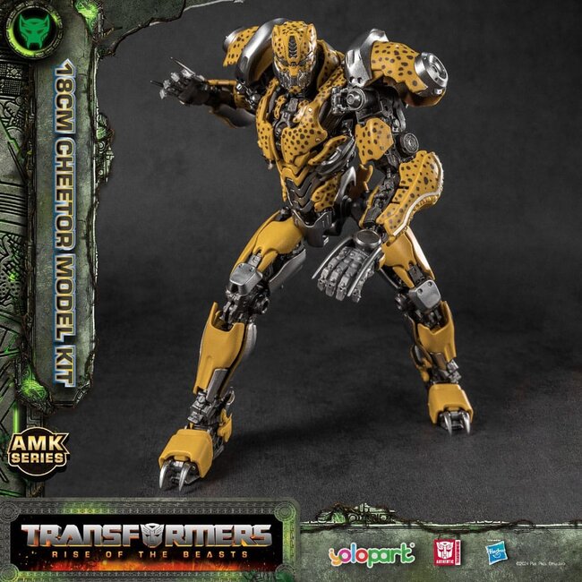 Transformers: Aufstieg der Bestien AMK-Serie Plastikmodellbausatz Cheetor 22 cm