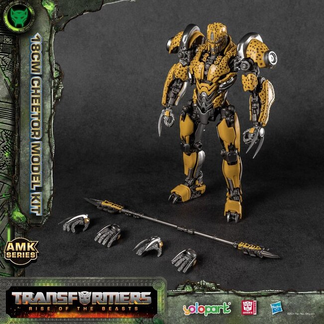 Transformers: Aufstieg der Bestien AMK-Serie Plastikmodellbausatz Cheetor 22 cm