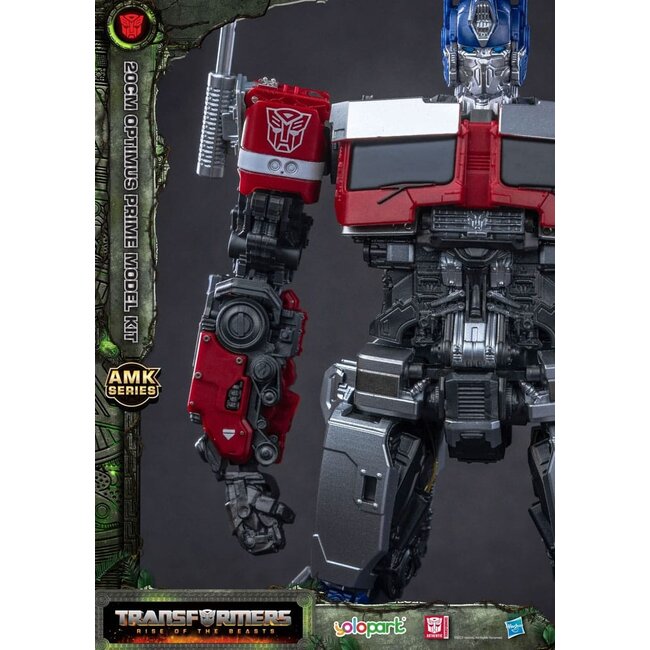 Transformers: Aufstieg der Bestien AMK-Serie Plastikmodellbausatz Optimus Prime 20 cm
