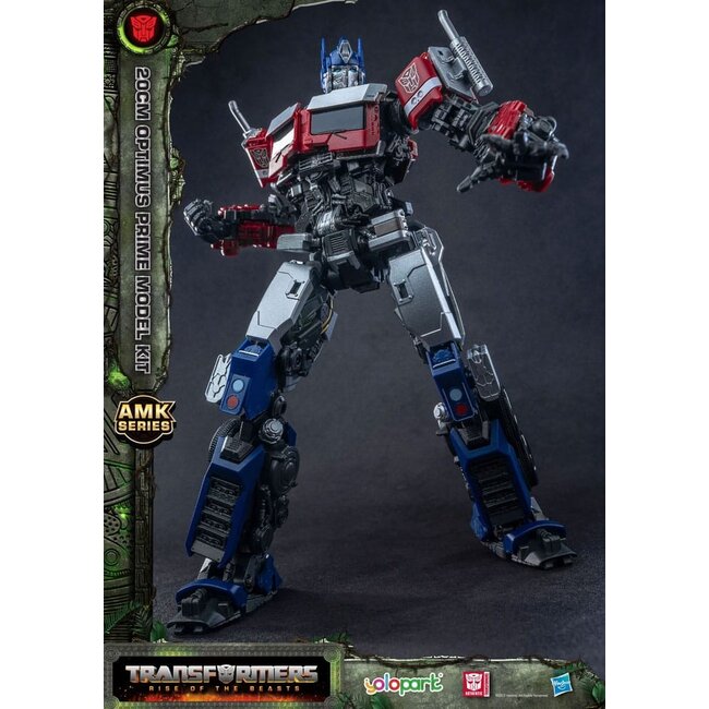 Transformers: Aufstieg der Bestien AMK-Serie Plastikmodellbausatz Optimus Prime 20 cm