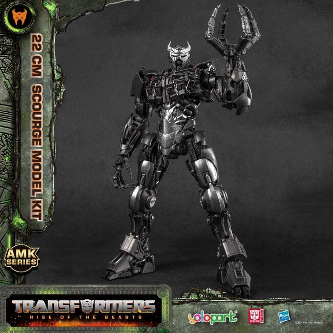 Transformers: Aufstieg der Bestien AMK-Serie Plastikmodellbausatz Scourge 22 cm