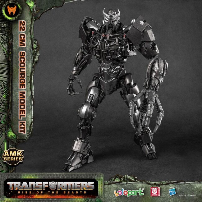 Transformers: Aufstieg der Bestien AMK-Serie Plastikmodellbausatz Scourge 22 cm