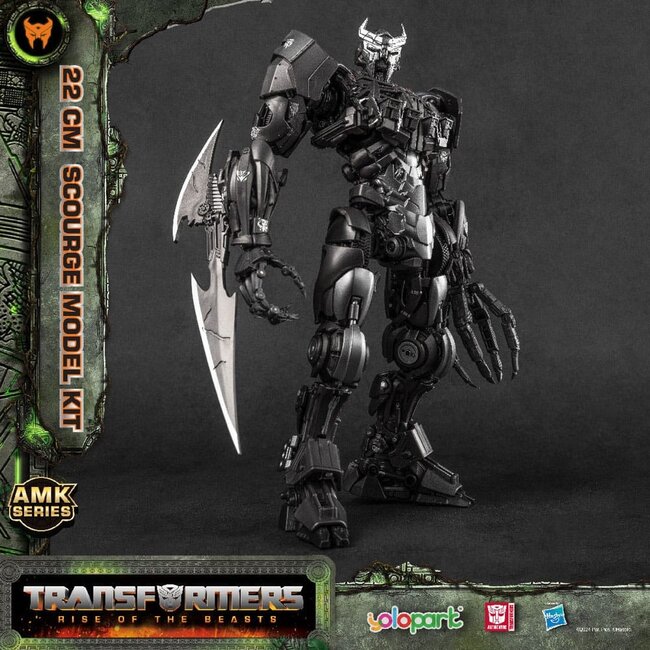 Transformers: Aufstieg der Bestien AMK-Serie Plastikmodellbausatz Scourge 22 cm