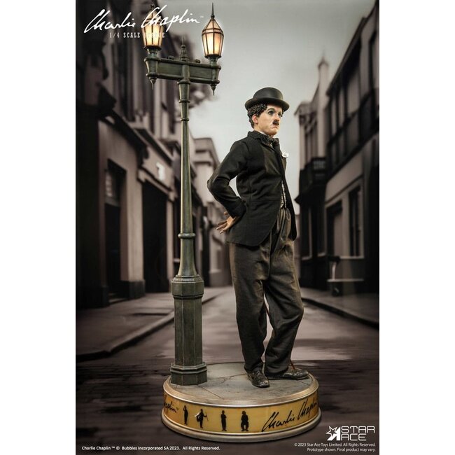 Charlie Chaplin Statue 1/4 Deluxe Version 50 cm