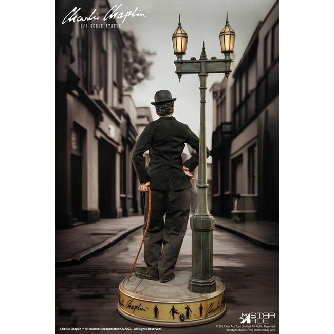 Charlie Chaplin Statue 1/4 Deluxe Version 50 cm