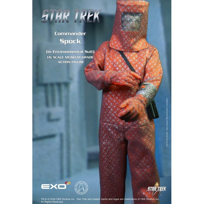 Star Trek: Die Originalserie Actionfigur 1/6 Spock (im Umweltanzug) 30 cm