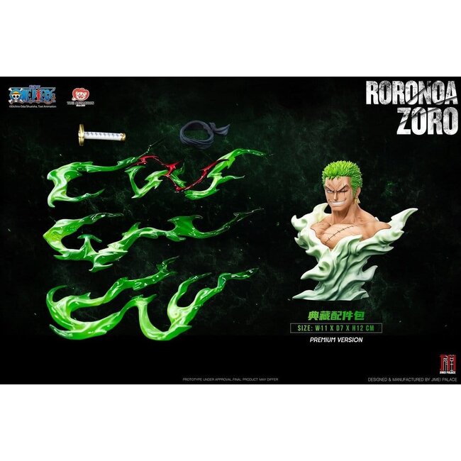 One Piece Legendäre Strohhutbande-Statue Roronoa Zoro (Premium-Version) 34 cm
