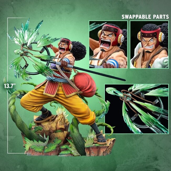 One Piece Legendary Straw Hat Crew Series Statue Usopp (Premium Version) 35 cm