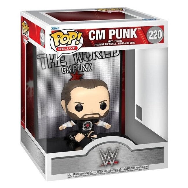 WWE POP! Deluxe Vinylfigur CM Punk 9 cm