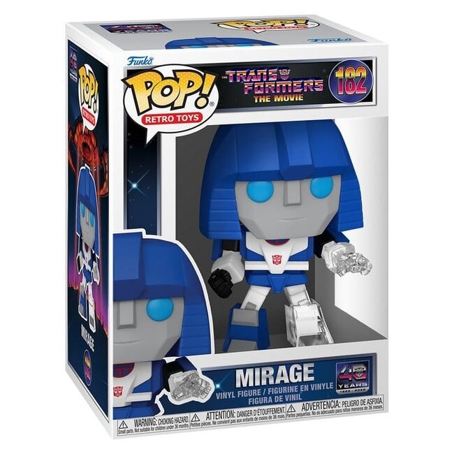 Transformers POP! Retro Toys Vinylfigur Mirage 9 cm