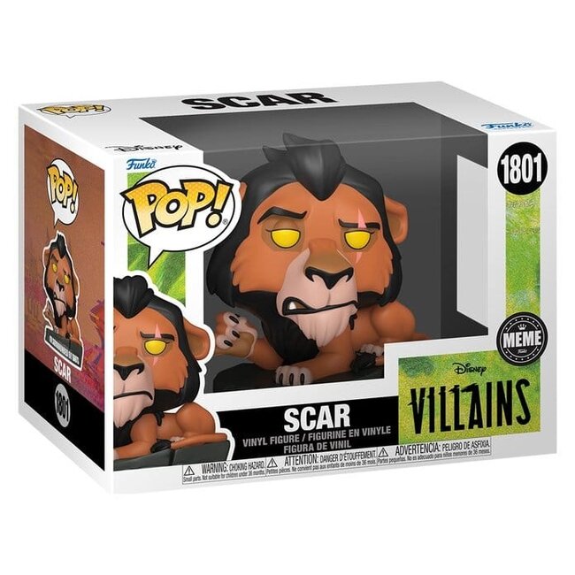 The Lion King POP! Meme Vinyl Figure Lion King (Scar) 9 cm