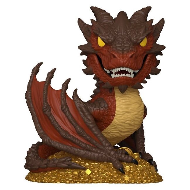 The Hobbit POP! Deluxe Vinyl Figure Smaug (MT) 9 cm