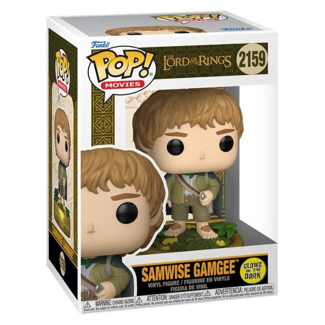 The Lord of the Rings POP! Movies Vinyl Figures Samwise Gamgee (GW) 9 cm