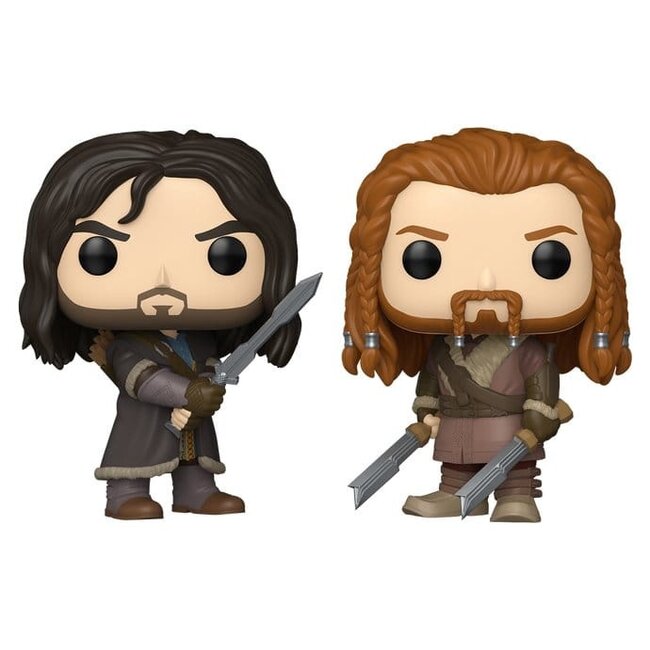 The Hobbit POP! Vinyl Figures 2-Pack Kili & Fili 10 cm