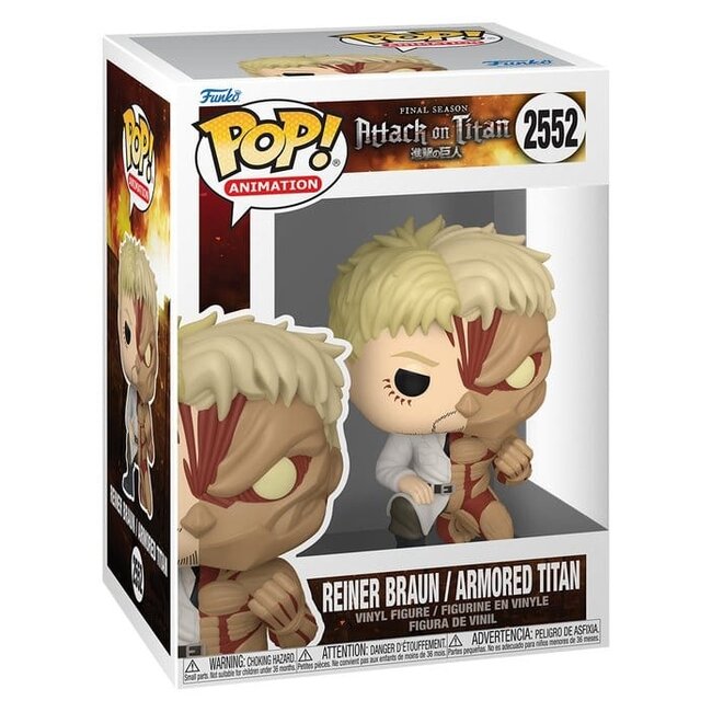 Attack on Titan POP! Animation Vinyl Figure Split- Armor Titan 9 cm