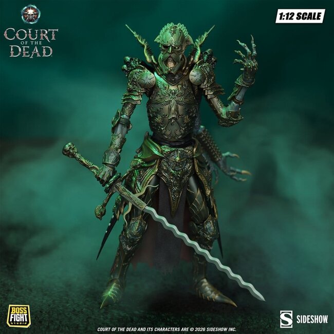 Court of the Dead Actionfigur 1/12 Mortighull: Erhabener Schnittergeneral 11 cm