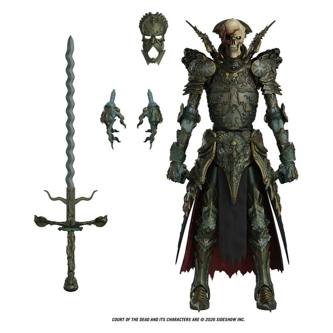 Court of the Dead Actionfigur 1/12 Mortighull: Erhabener Schnittergeneral 11 cm
