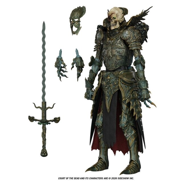 Court of the Dead Actionfigur 1/12 Mortighull: Erhabener Schnittergeneral 11 cm