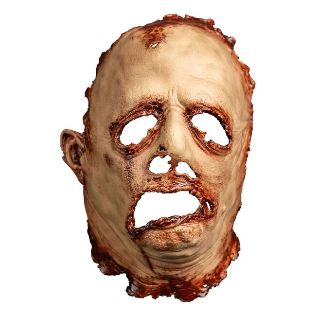 Die Maske von Leatherface aus „The Texas Chainsaw Massacre“ (2022).