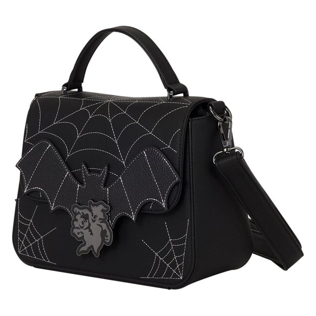 Mickey & Minnie by Loungefly Crossbody Spiderweb and Bats