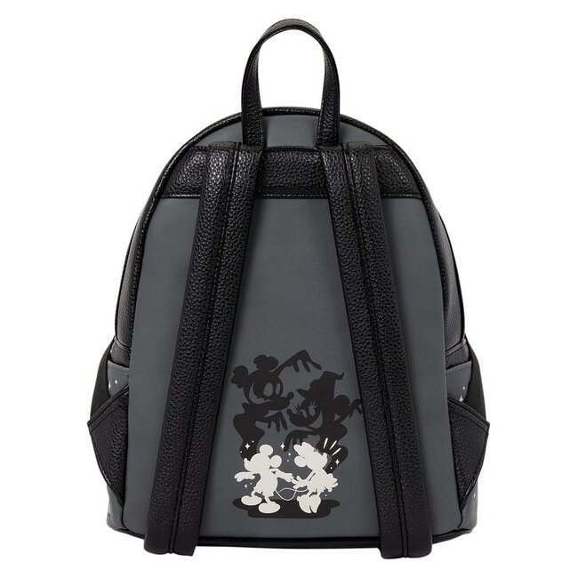 Mickey & Minnie Mini-Rucksack von Loungefly mit Geisterlichtfunktion