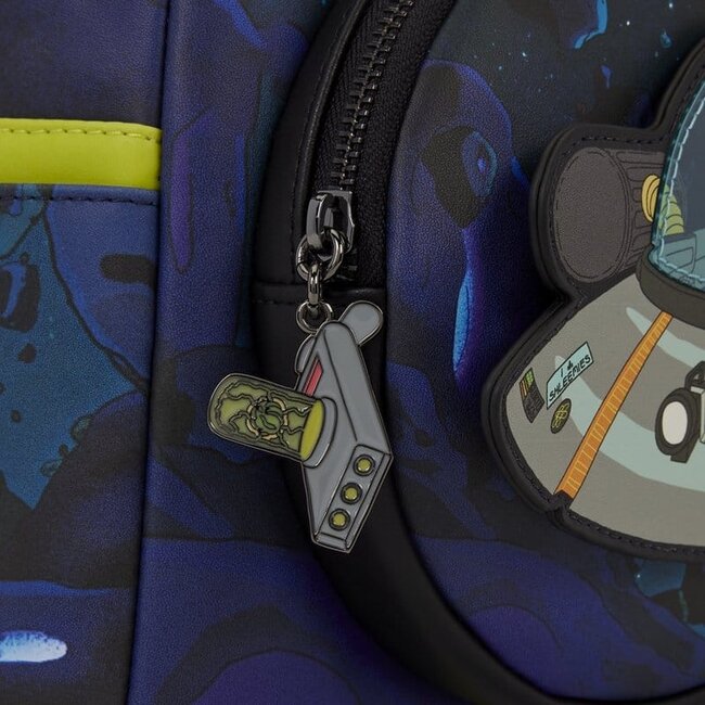 Cartoon Network von Loungefly Mini-Rucksack Rick und Morty Weltraumkreuzer
