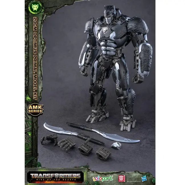 Transformers: Rise of the Beasts AMK Series Plastic Model Kit Optimus Primal 20 cm