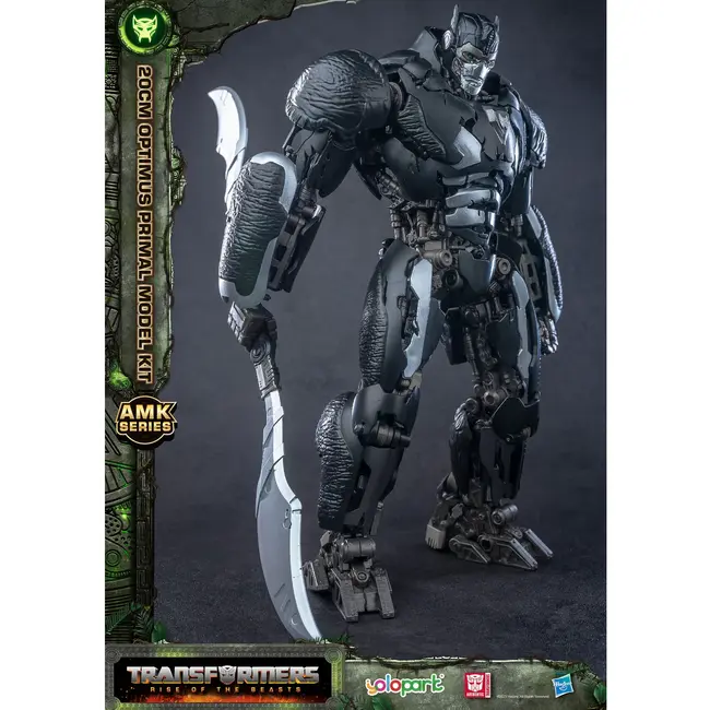 Transformers: Aufstieg der Bestien AMK-Serie Plastikmodellbausatz Optimus Primal 20 cm