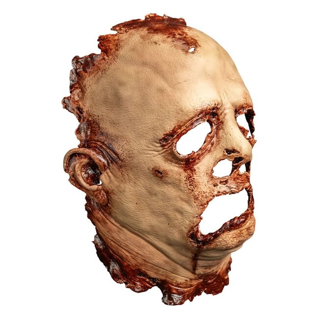 Die Maske von Leatherface aus „The Texas Chainsaw Massacre“ (2022).