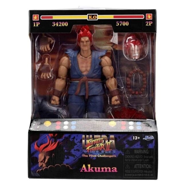 Street Fighter II Action Figure Akuma 15 cm