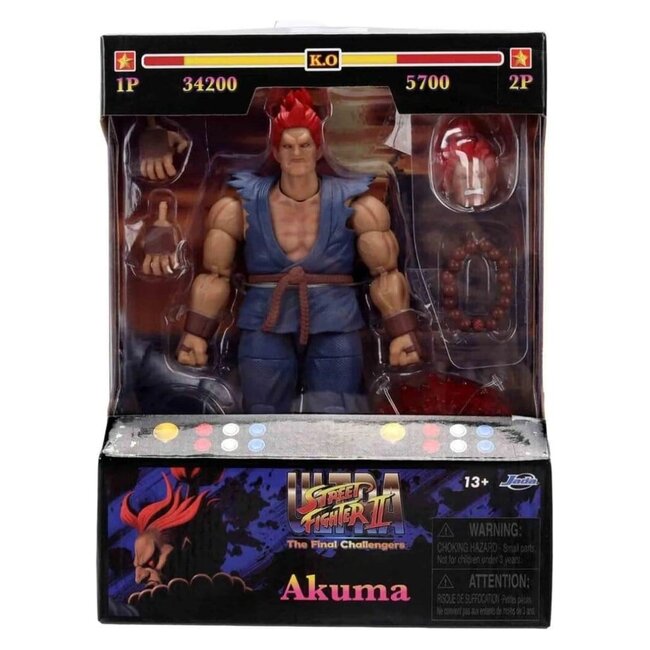 Street Fighter II Actionfigur Akuma 15 cm