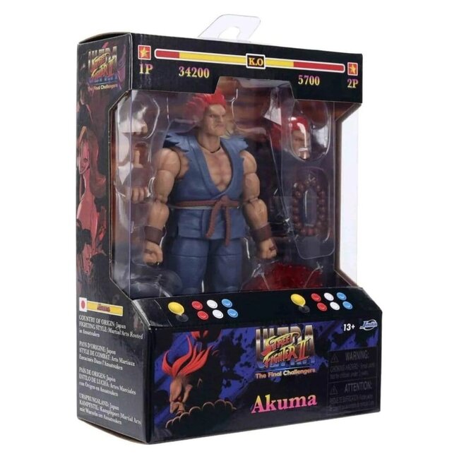 Street Fighter II Action Figure Akuma 15 cm
