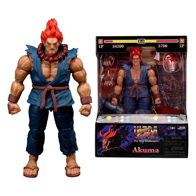 Street Fighter II Actionfigur Akuma 15 cm
