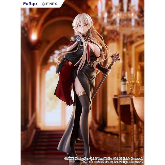 Azur Lane F:NEX PVC-Figur 1/7 Bismarck im Abendkleid, Version 25 cm
