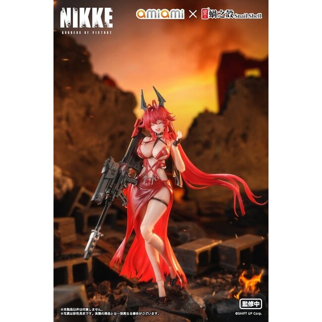 Göttin des Sieges: Nikke Actionfigur 1/12 Red Hood Nonsense Red 16 cm