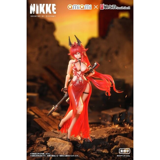 Goddess of Victory: Nikke Action Figure 1/12 Red Hood Nonsense Red 16 cm