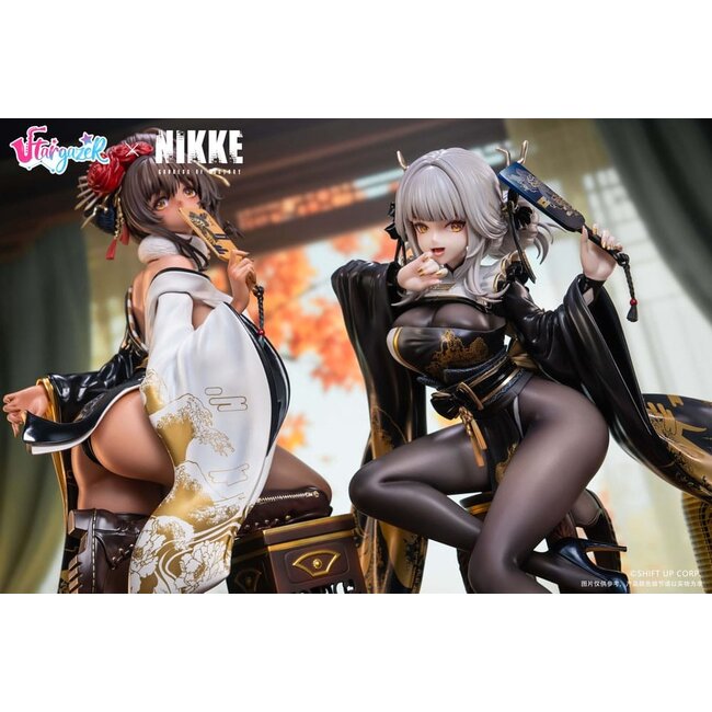 Göttin des Sieges: Nikke PVC-Statuen 2er-Pack 1/4 Weiß & Schwarz