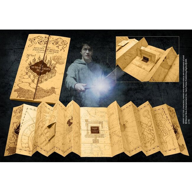 Harry Potter Replik 1/1 Karte des Rumtreibers