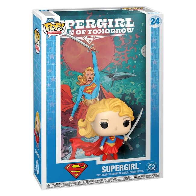DC Comics POP! Comic-Cover-Vinylfigur Supergirl 9 cm