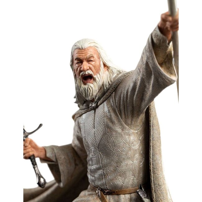 The Lord of the Rings Figures of Fandom PVC Statue Gandalf the White 23 cm